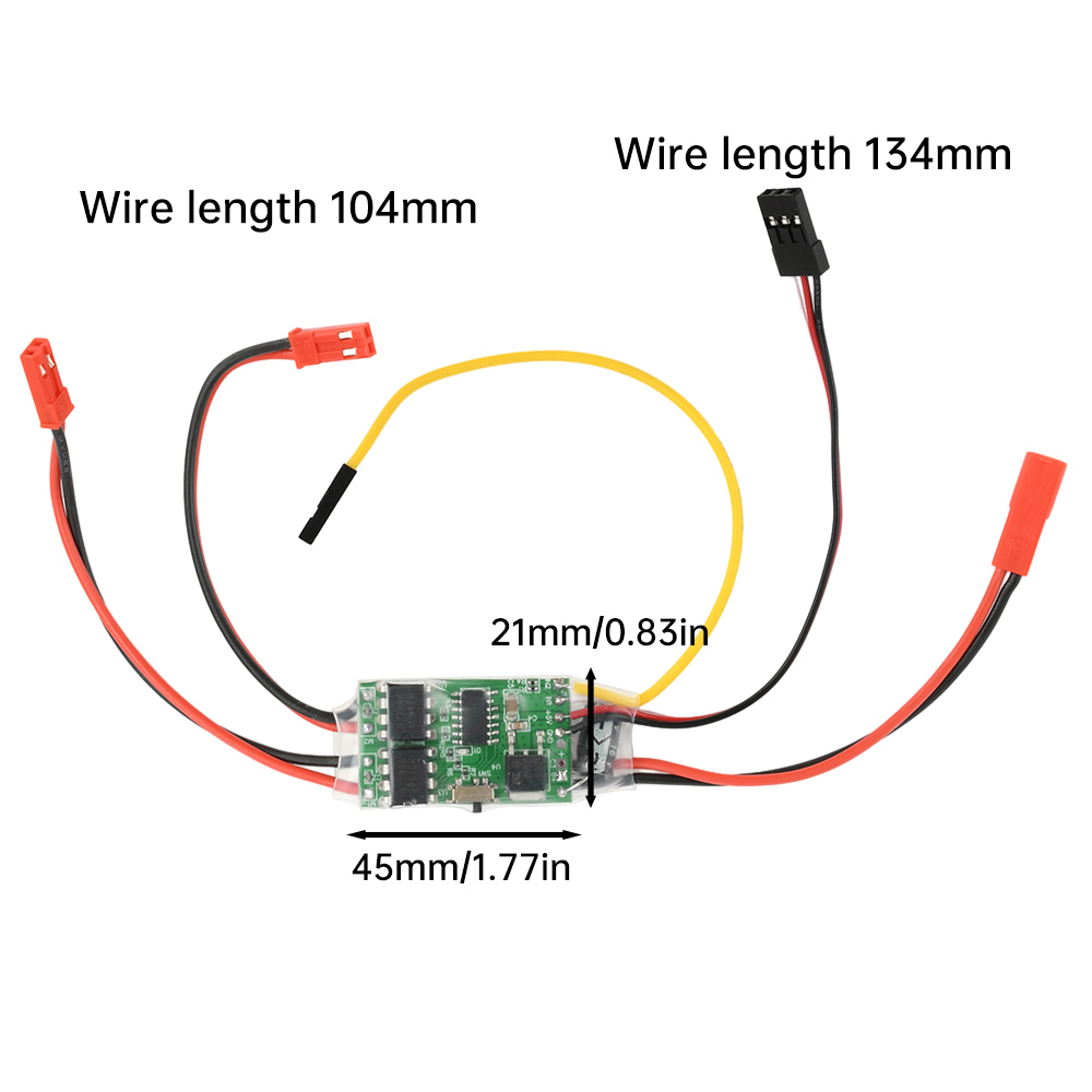 Drone Power Distribution Board - Dual Channel Bidirectional ESC Brushed Electric
