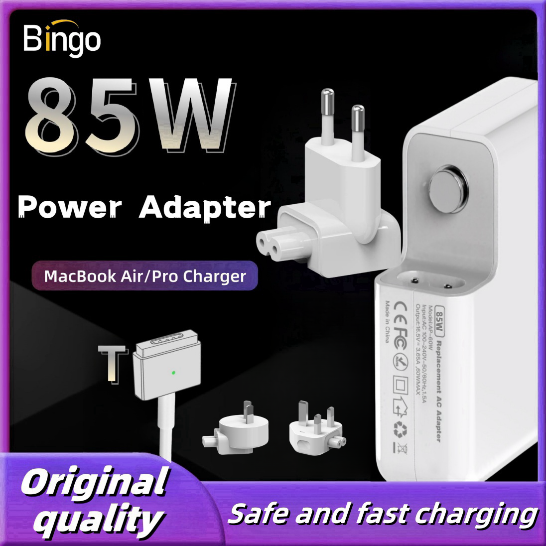 Drone Buzzer - 85W Magsafe 2 T Magnetic Charging