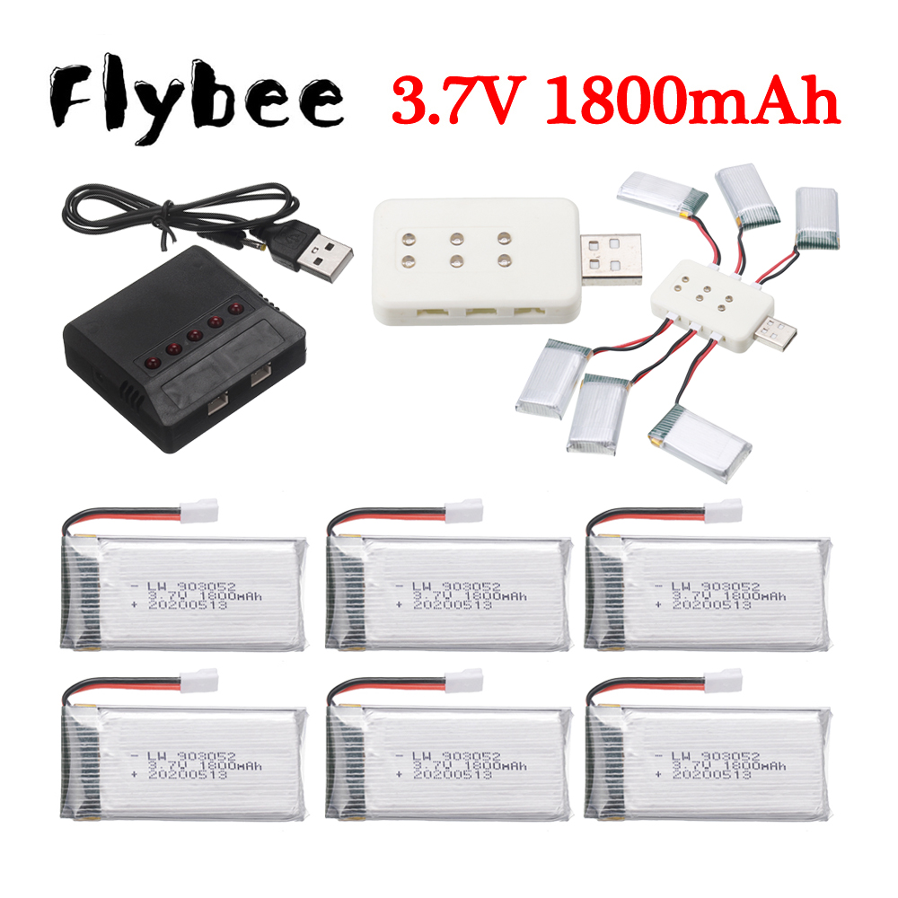 3.7V 1800mAh lipo Battery/char – Drone Charger recenzja i cena