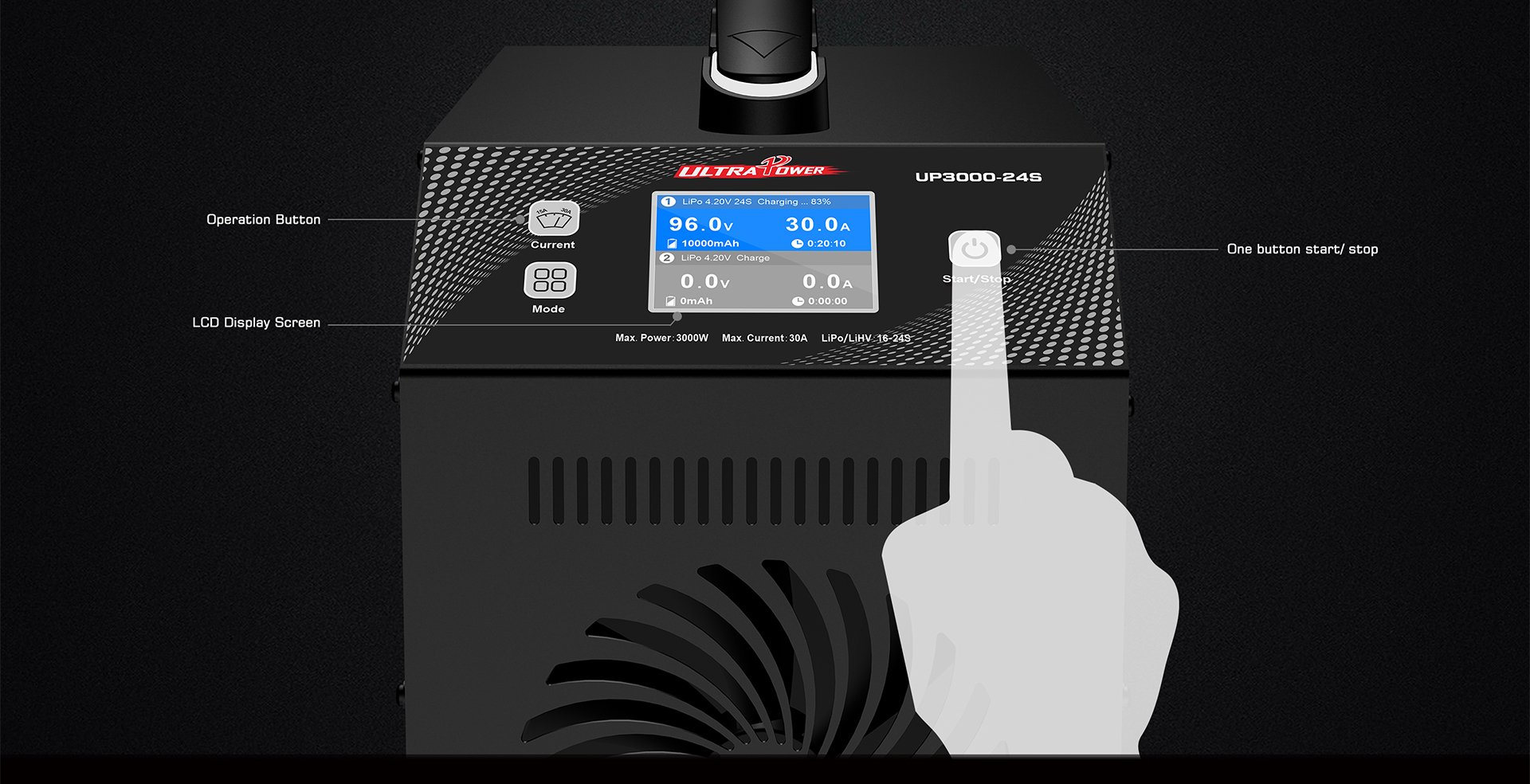 ULTRAPOWER UP3000-24S 3000W 30 – Drone Charger recenzja i cena