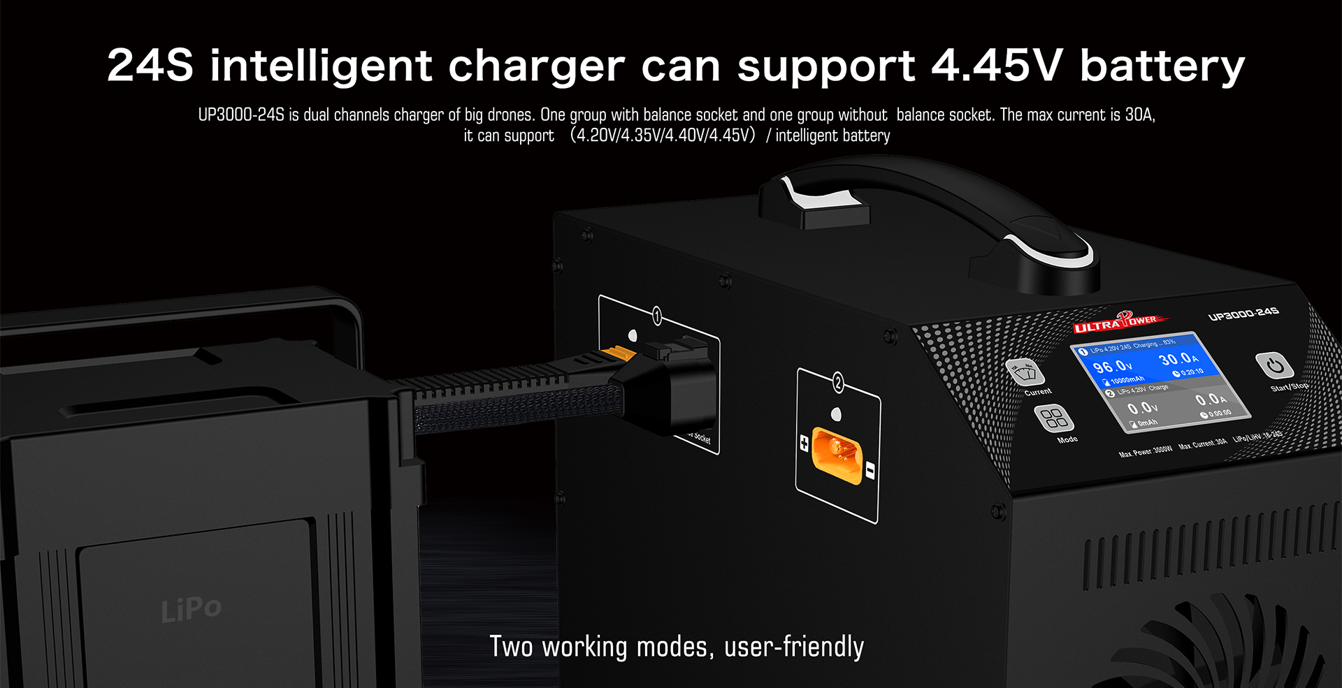 ULTRAPOWER UP3000-24S 3000W 30 – Drone Charger recenzja i cena