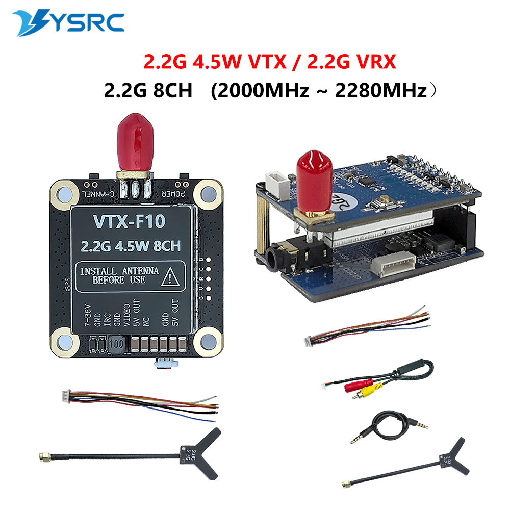 2.0-2.2G 4.5W VTX 8CH FPV Vide – Drone Transmitter recenzja i cena