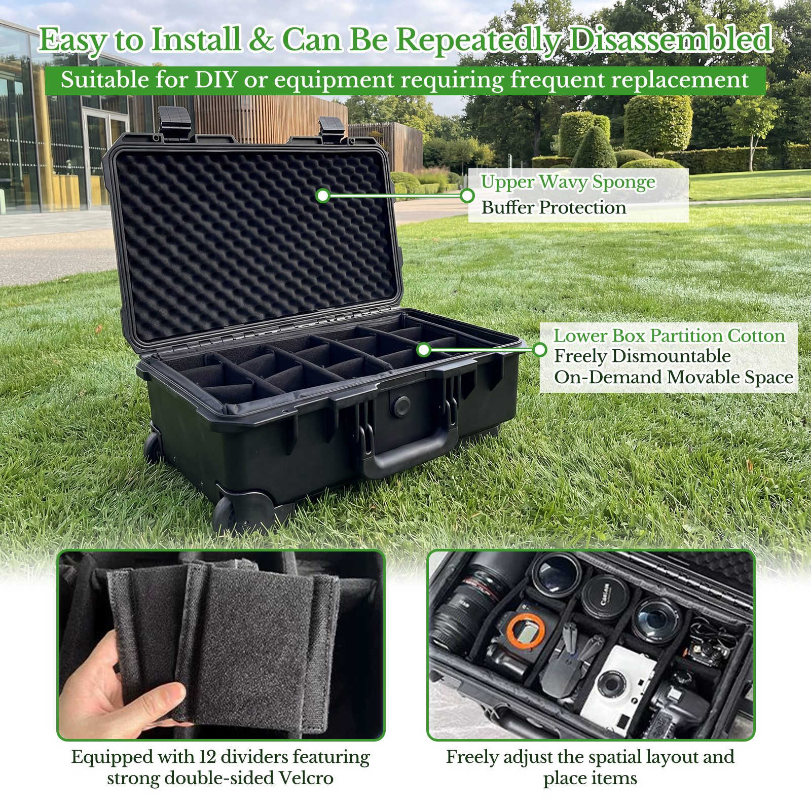 Professional Large Hard Rollin – Drone Camera recenzja i cena