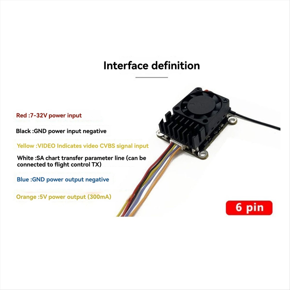 5.8G 2W VTX 2000mW FPV Video T – Drone Transmitter recenzja i cena
