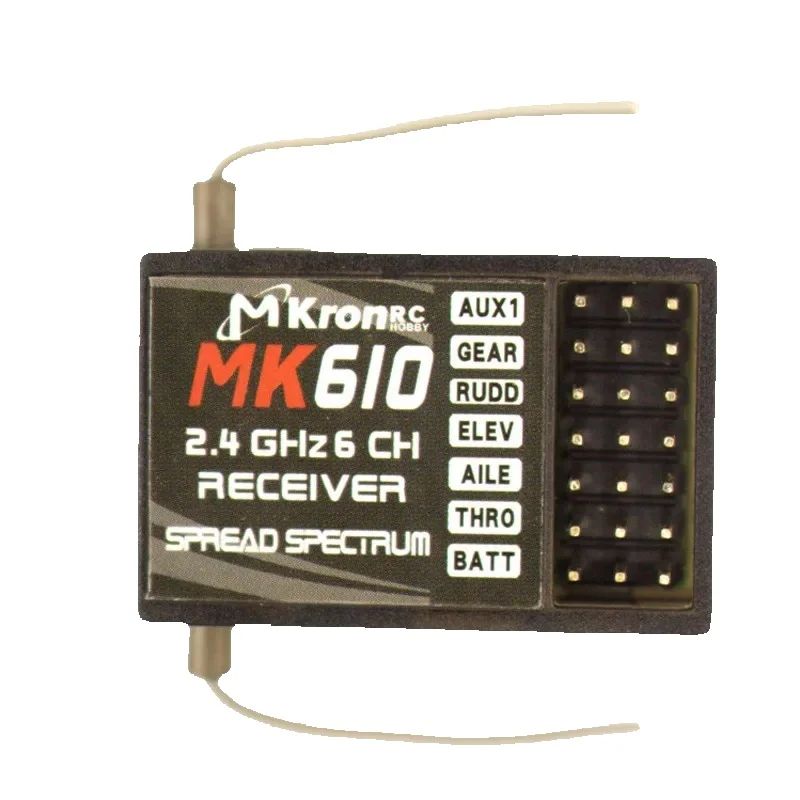 DSM2 MK610 AR6100 2.4G 6CH RC  – Drone Battery recenzja i cena
