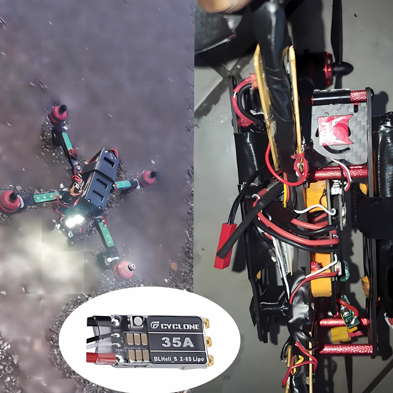 Cyclone 35A BLHeli_S ESC - Hig – Drone Motor recenzja i cena
