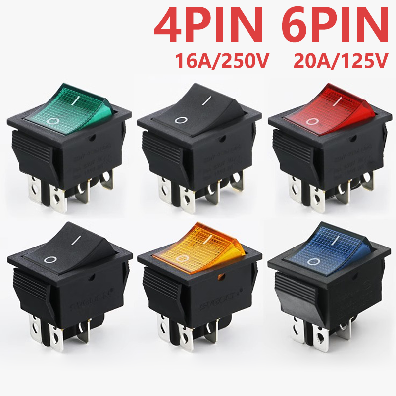 KCD4 Rocker Switch ON OFF With – Drone Buzzer recenzja i cena