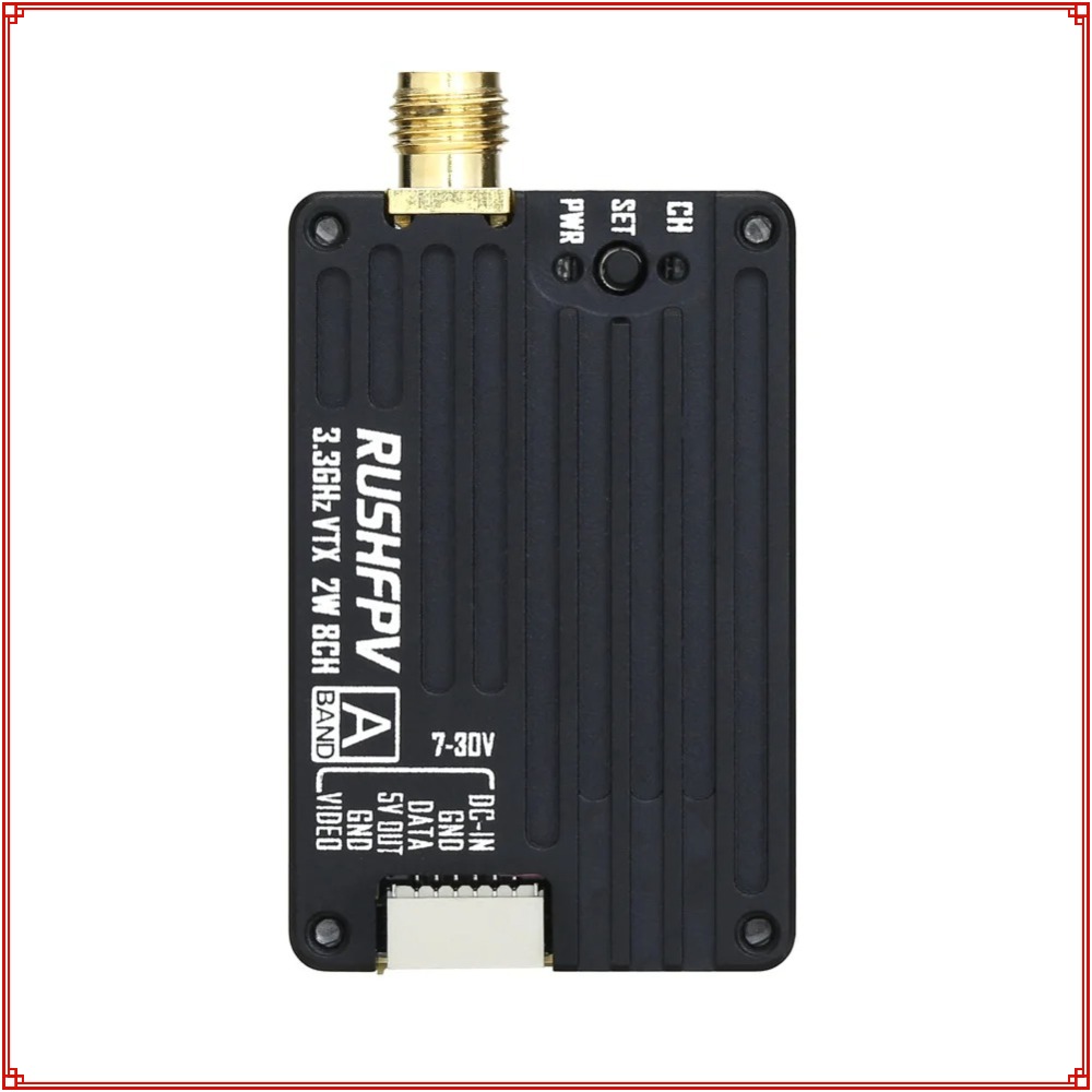 2026 New RUSHFPV 3.3G 2W VTX T – Drone Antenna recenzja i cena