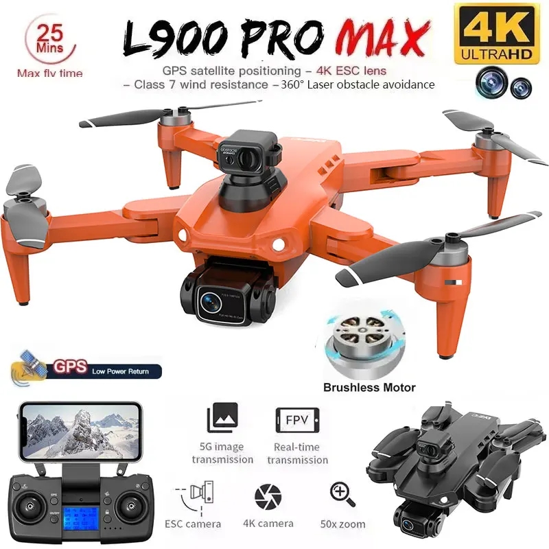 L900 Pro MAX GPS Drone 4K Prof – Drone Gps Module recenzja i cena