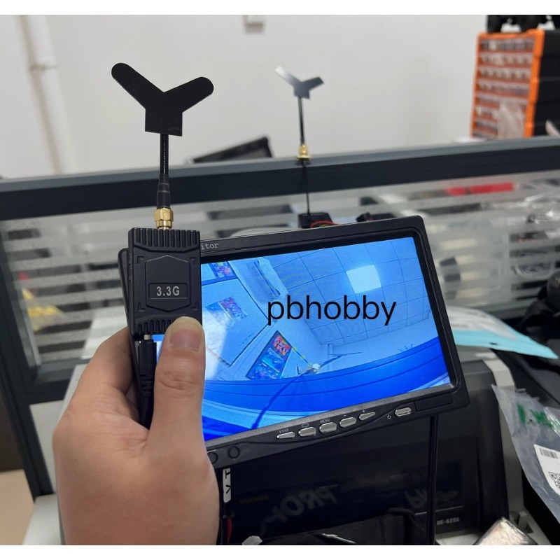 3.3GHz FPV VTX/VRX  3W Analog  – Drone Transmitter recenzja i cena