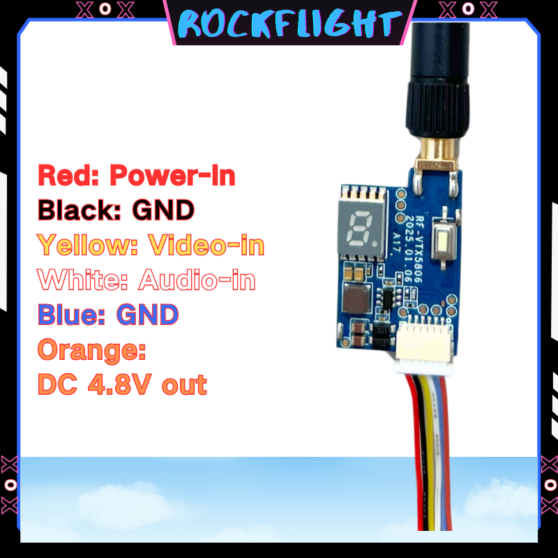 5.8GHz 48CH launcher 600mW Vid – Drone Transmitter recenzja i cena