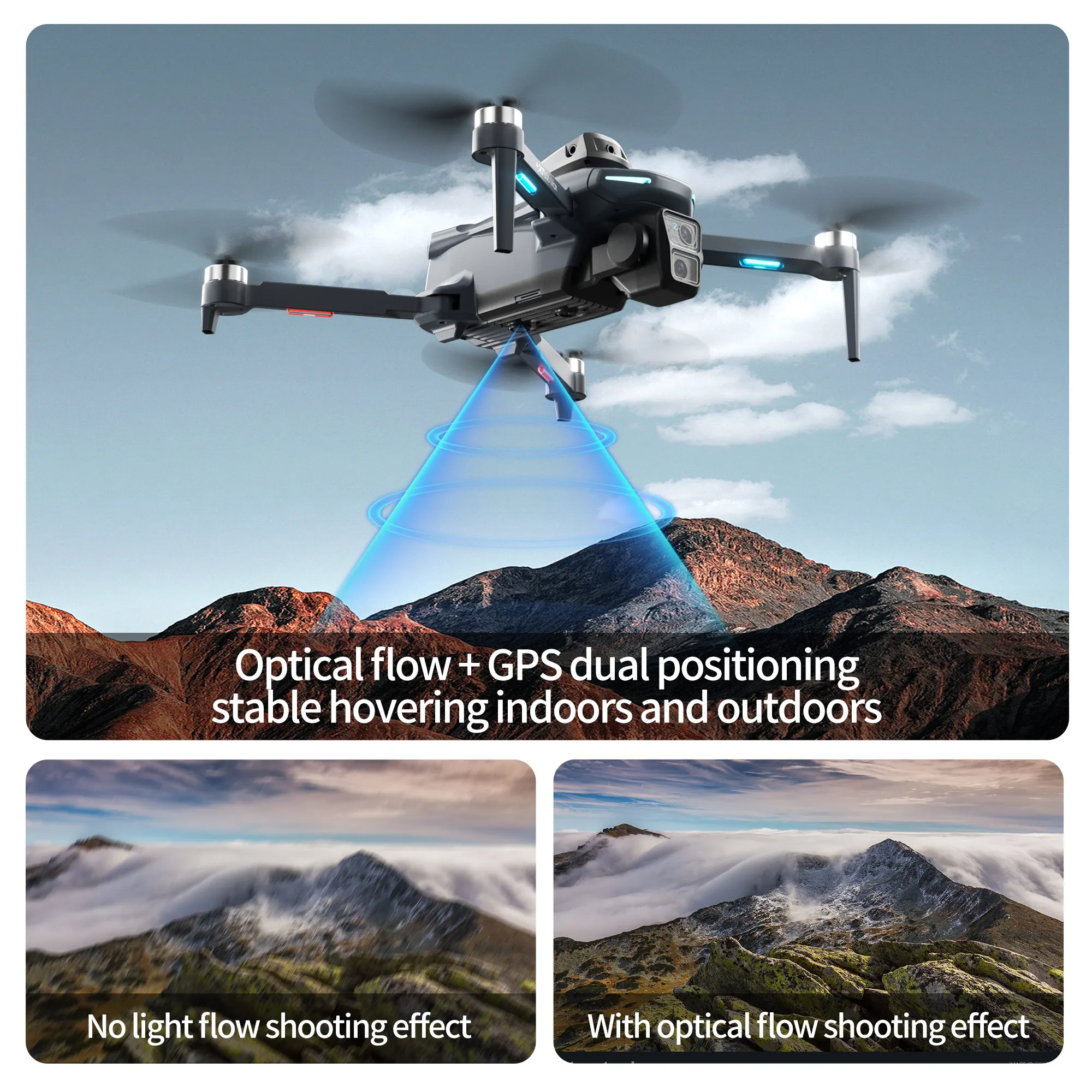 Lenovo XT606 MAX GPS Drone 4k  – Drone Gps Mount recenzja i cena
