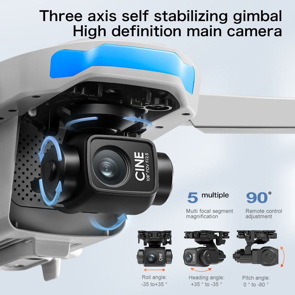 S-X1 MAX GPS Drone with 3-Axis – Drone Gps Mount recenzja i cena