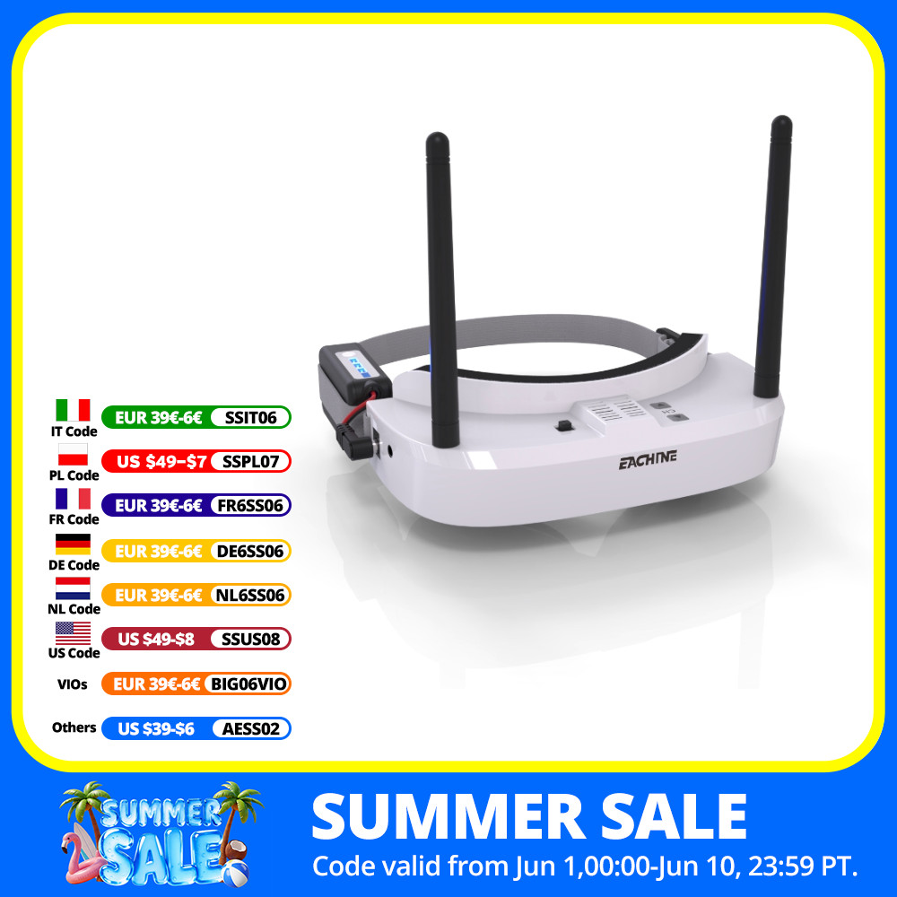 Eachine EV100 720*540 5.8G 72C – Drone Antenna recenzja i cena