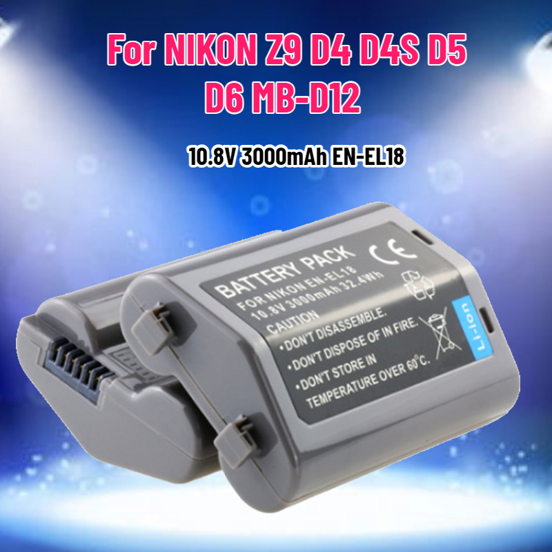 10.8V 3000mAh EN-EL18 EN-EL18A – Drone Camera recenzja i cena