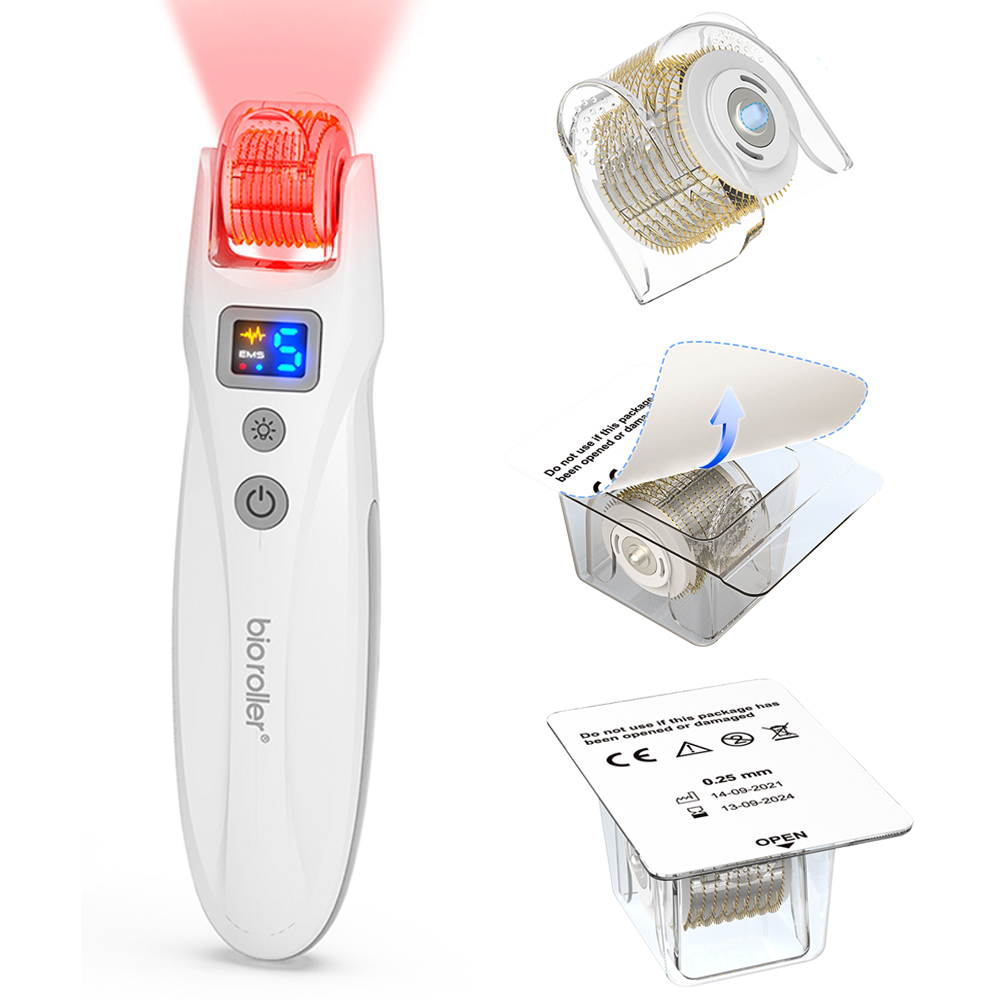 Microneedles Roller Kit Biorol – Drone Led Light recenzja i cena