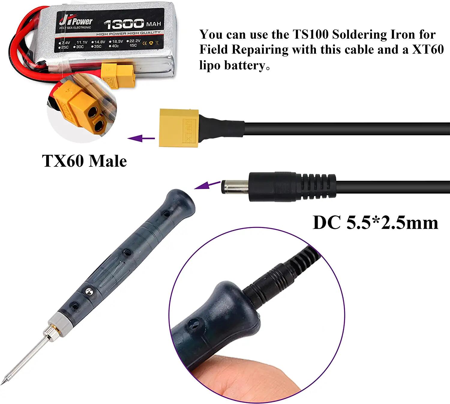XT60 Adapter Cable XT60 Male t – Drone Compass recenzja i cena