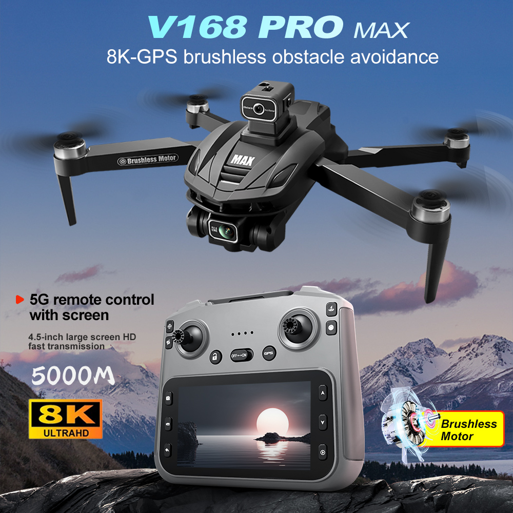 V168 PRO Max GPS Drone 8K Prof – Drone Gps Module recenzja i cena