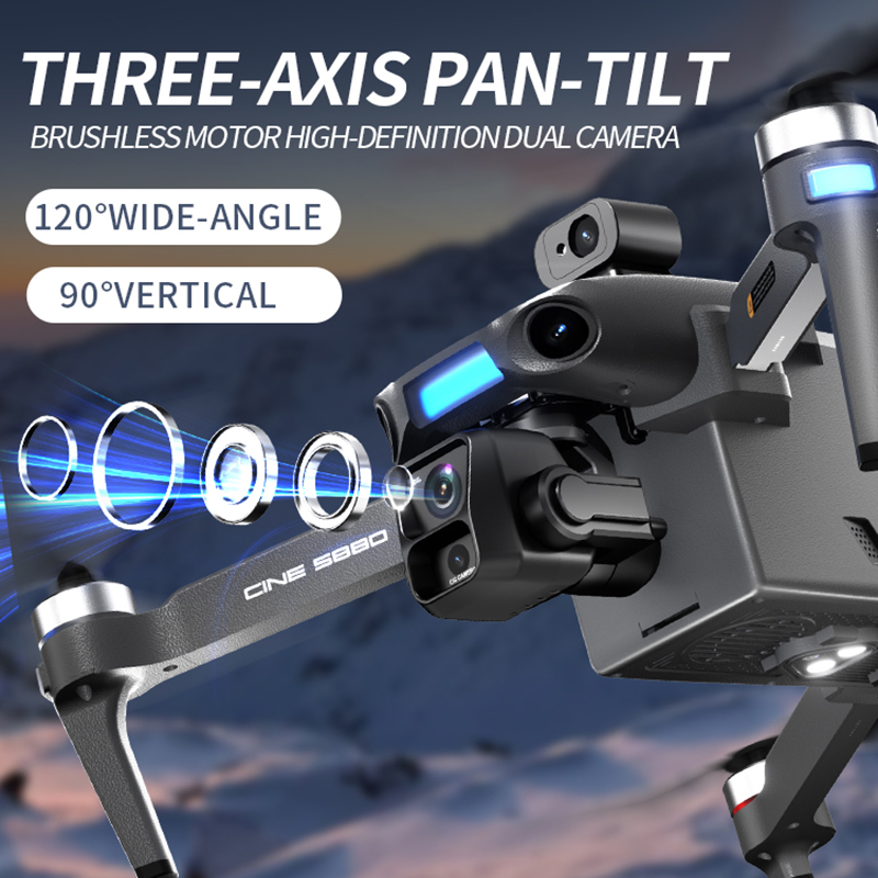 2026 New 8K Dual Camera Drone  – Drone Gps Mount recenzja i cena