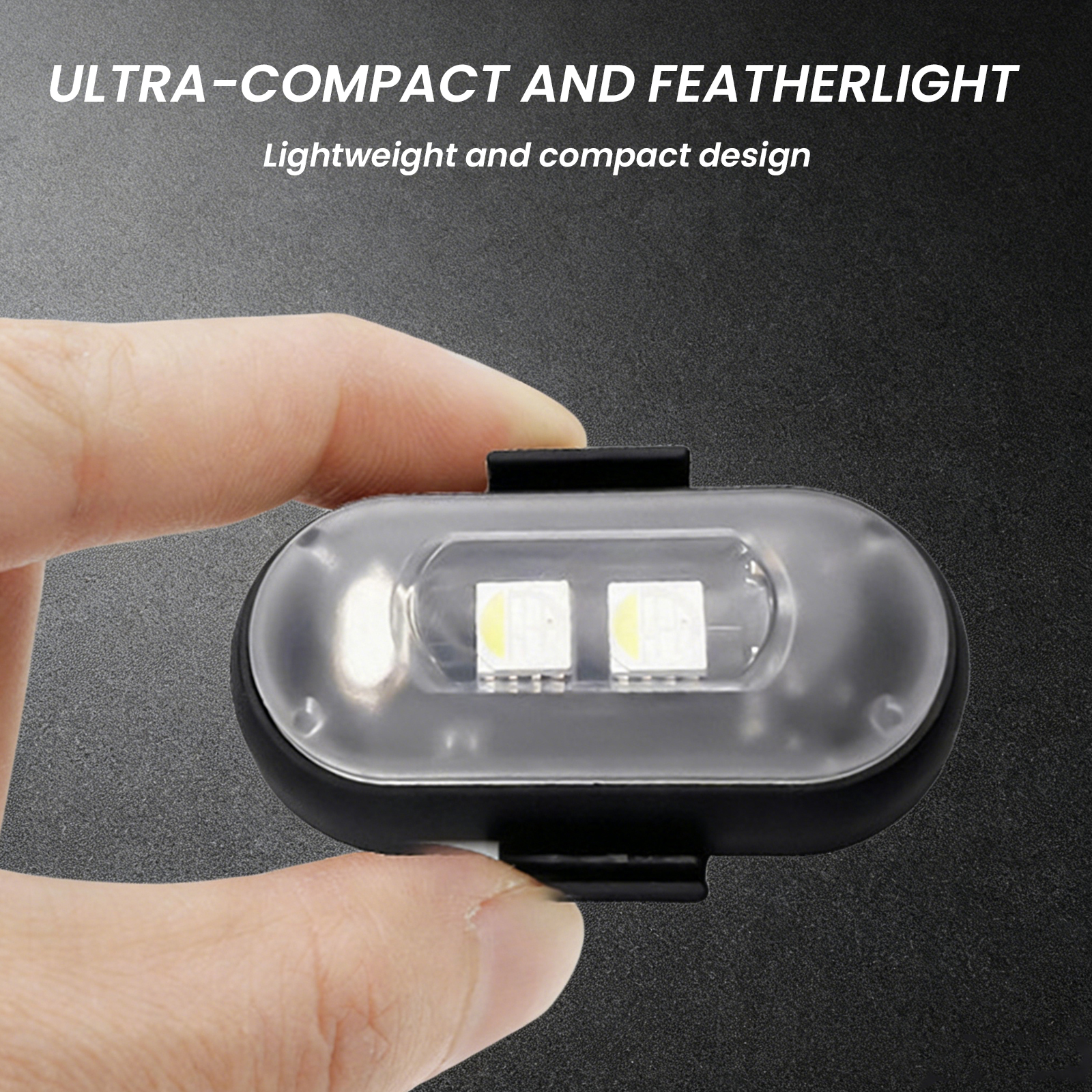 2/4/6PCS Wireless LED Strobe L – Drone Led Light recenzja i cena