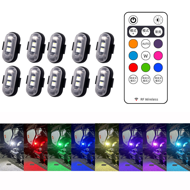 10x 4x 8Colors Wireless LED Dr – Drone Led Light recenzja i cena