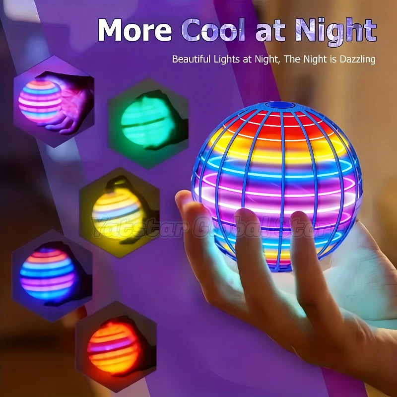 LED Light Up Flying Orb Boomer – Drone Battery recenzja i cena