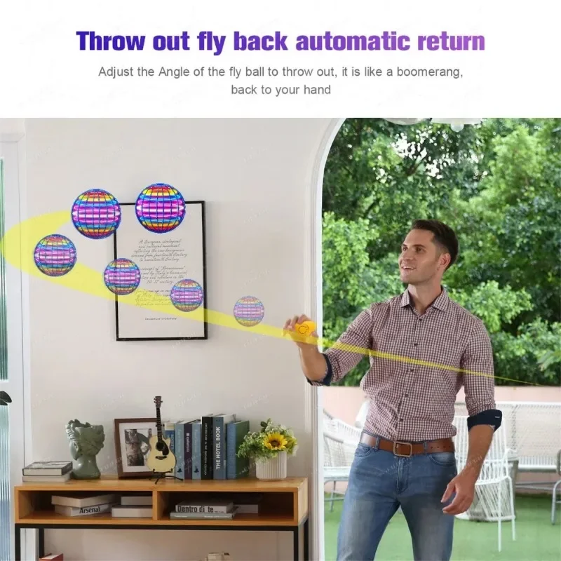 LED Light Up Flying Orb Boomer – Drone Battery recenzja i cena