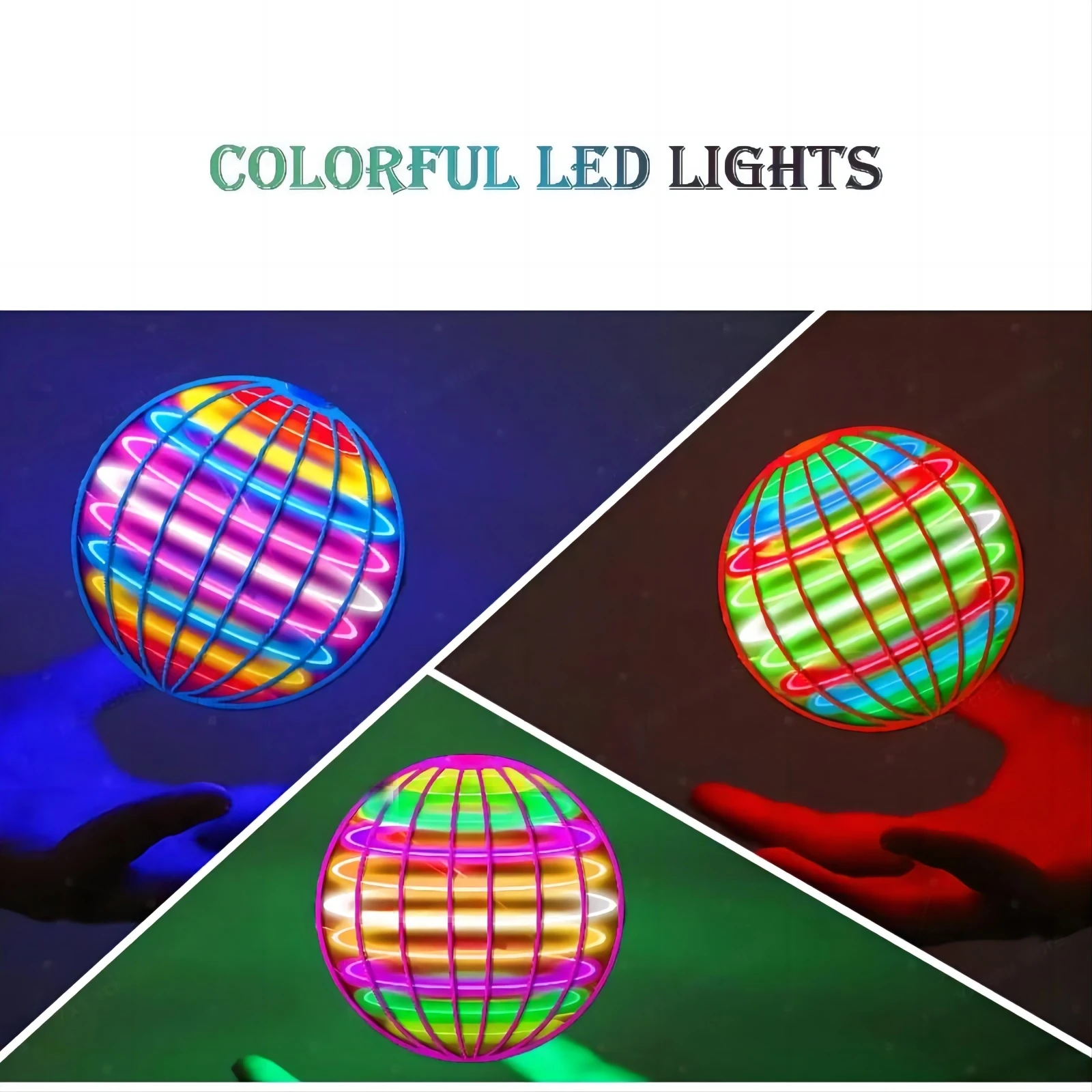 LED Light Up Flying Orb Boomer – Drone Battery recenzja i cena