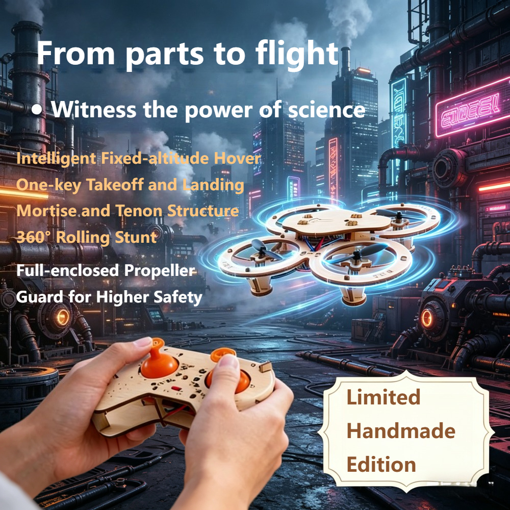 2026 New Wooden DIY Assembled  – Drone Battery recenzja i cena