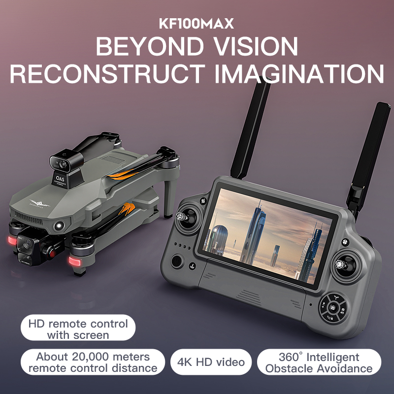 SJRC KF100 MAX 8K UHD Photo HD – Drone Gimbal recenzja i cena