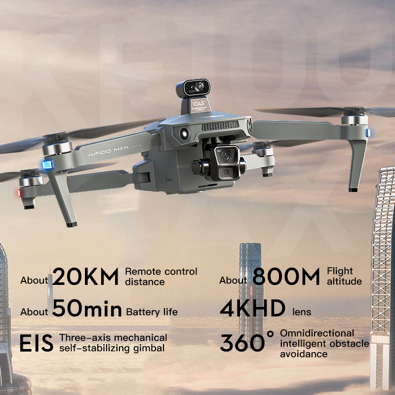 SJRC KF100 MAX 8K UHD Photo HD – Drone Gimbal recenzja i cena