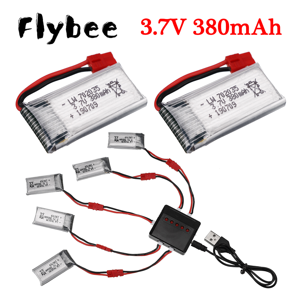 3.7V 380mAh Lipo Battery With  – Drone Charger recenzja i cena