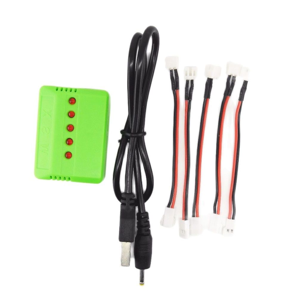 5PCS Cables And 1X 5 In 1 USB  – Drone Charger recenzja i cena