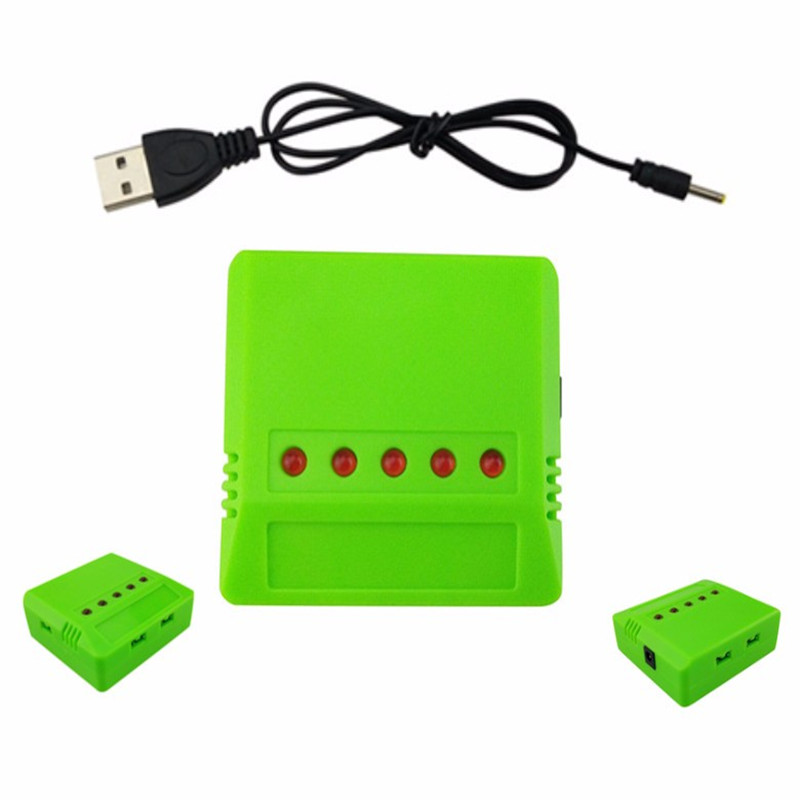 5PCS Cables And 1X 5 In 1 USB  – Drone Charger recenzja i cena