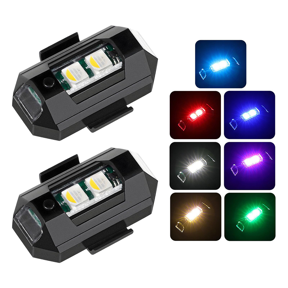 2PCS Mini LED Strobe Lights De – Drone Led Light recenzja i cena
