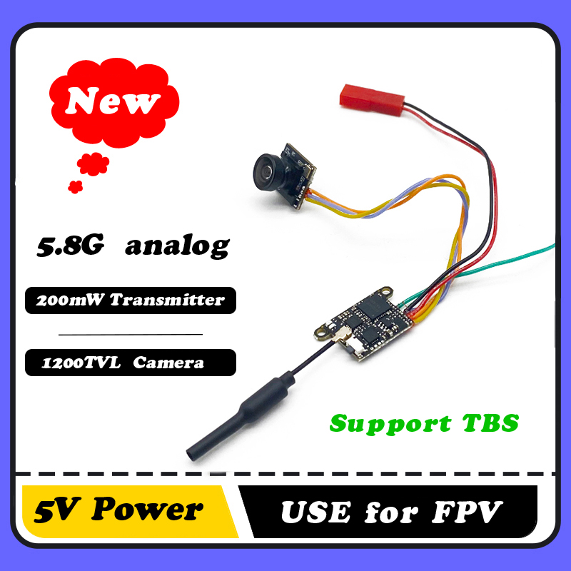 SLONWAKE 5.8G 1200TVL FPV Came – Drone Transmitter recenzja i cena