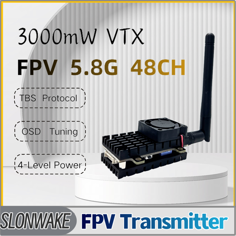 SLONWAKE 5.8G 3000mW Simulatio – Drone Transmitter recenzja i cena