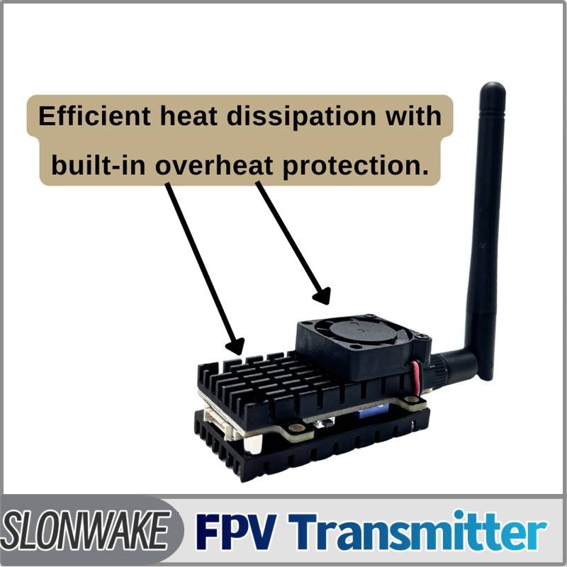 SLONWAKE 5.8G 3000mW Simulatio – Drone Transmitter recenzja i cena
