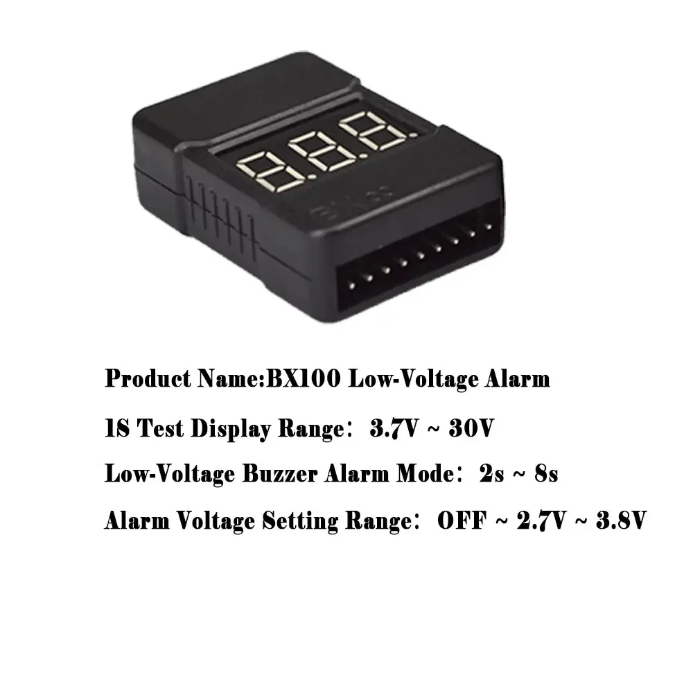 BX100 1-8S Lipo Battery Voltag – Drone Buzzer recenzja i cena