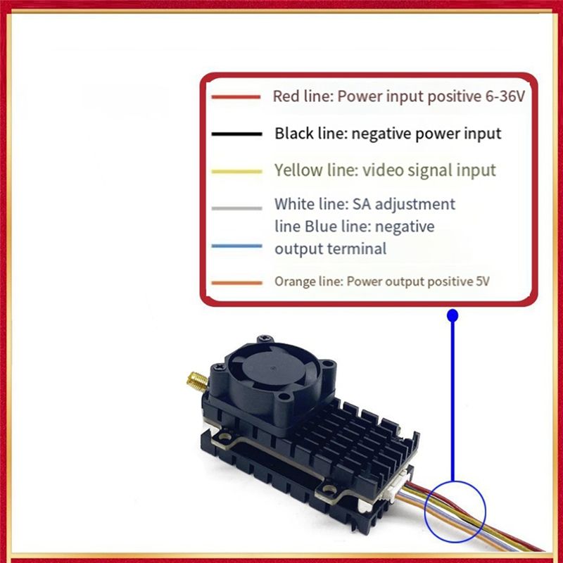 ABWE-Long Range 5.8Ghz 2W FPV  – Drone Transmitter recenzja i cena