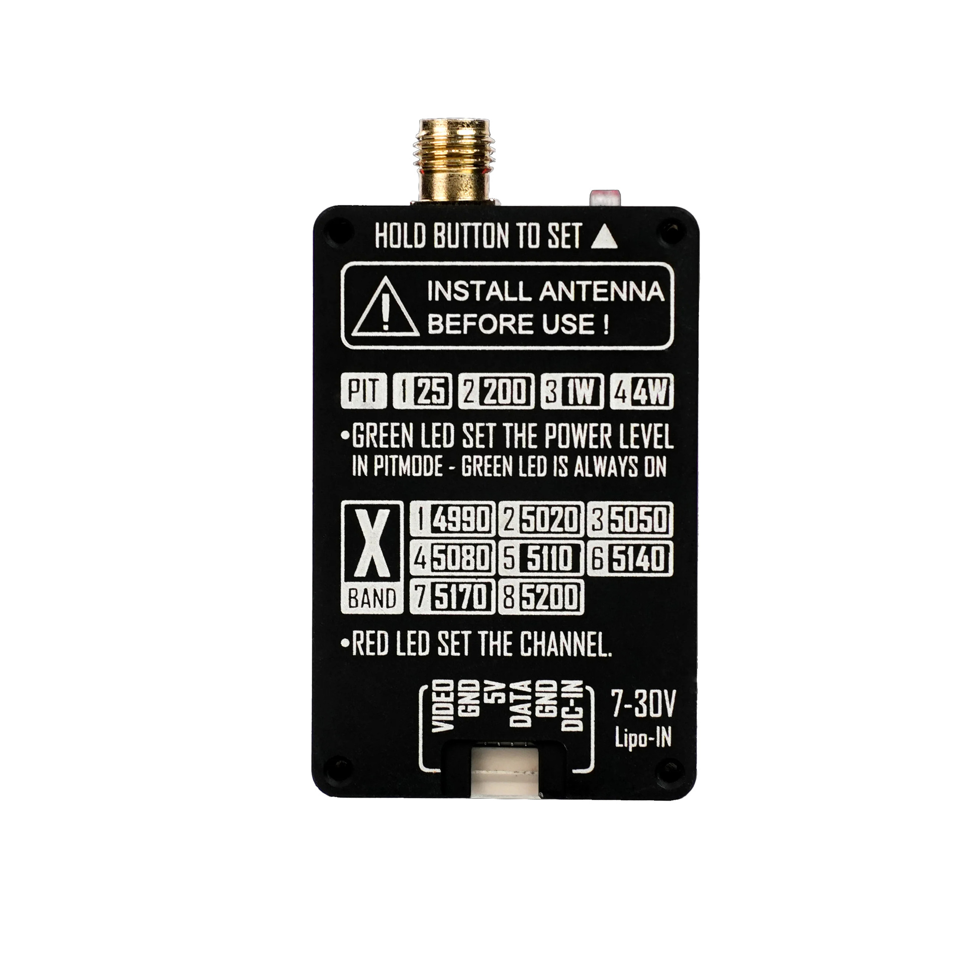 VTX RUSHFPV 4.9G 4W Video Tran – Drone Antenna recenzja i cena